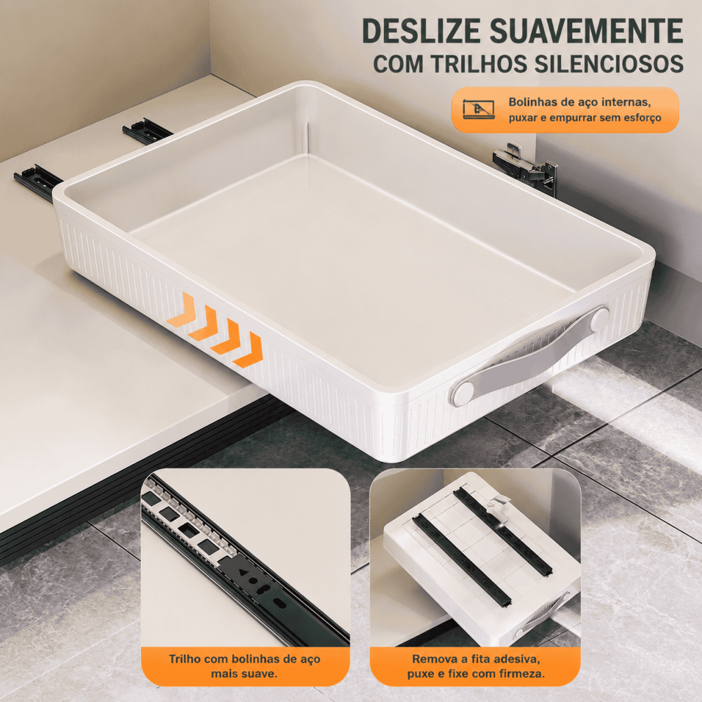 Gaveta Organizadora Deslizante 40cm